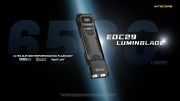 Nitecore - EDC29 - Torcia Ricaricabile USB - 6500 lumens e 400 metri -
