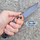 Benchmade - Mini Crooked River - DLC BlackWash CPM-MagnaCut & Burnt Co