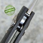 Approved Anso of Denmark - Aros Folder Button Lock - Stonewashed RWL34 & Carbon