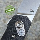 Approved Anso of Denmark - Aros Folder Button Lock - Stonewashed RWL34 & Carbon