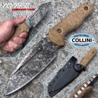 WanderTactical Wander Tactical - Mistral Knife - Urban Camo D2 & Desert G10 - coltell