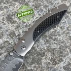 Approved William Henry - Vega - Titanio, Fibra di Carbonio & Damasco Laminato W