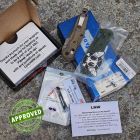 Benchmade - Heavily Modded Mini Osborne 945 - S30V & Green Canvas Mica