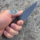 Benchmade - Dacian Knife - 203BT-03 - Brown Micarta & Blue Titanium Ce