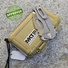 MedFordKnives Medford Knife and Tools - Praetorian T - Tumbled D2 & Tumbled Titanium