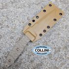 FOX Knives Fox - Audax Knife - Top Shield - Bronze PVD Becut & Green Micarta - FX