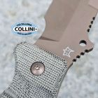 FOX Knives Fox - Audax Knife - Top Shield - Bronze PVD Becut & Green Micarta - FX