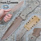 FOX Knives Fox - Audax Knife - Top Shield - Bronze PVD Becut & Green Micarta - FX
