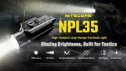 Nitecore - NPL35 Weapon Light 2000 lumens e 412 metri - Torcia LED ric