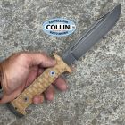 WanderTactical Wander Tactical - Centuria Clip Point Knife - Raw & Micarta Jute Brown