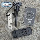 Witharmour - BackUp‑TN Knife - Gray TI PVD + Satin Laminated VG10 & Ta