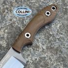 Witharmour - BackUp‑TN Knife - Gray TI PVD + Satin Laminated VG10 & Ta