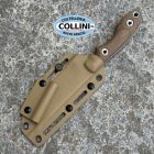 Witharmour - BackUp‑TN Knife - Gray TI PVD + Satin Laminated VG10 & Ta