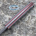 Witharmour - GrayMen Knife - Gray Ti-PVD + Satin Laminated VG-10 & Tan