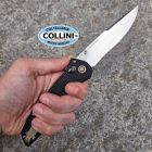 Benchmade - Seven Ten - Stonewashed M390 & Black Aluminum - 710-25 - c