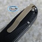 Benchmade - Seven Ten - Stonewashed M390 & Black Aluminum - 710-25 - c