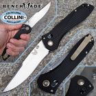 Benchmade - Seven Ten - Stonewashed M390 & Black Aluminum - 710-25 - c