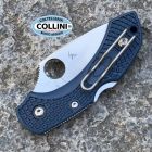 Spyderco - Dragonfly 2 - Satin CPM-SPY27 & Cobalt Blue FRN - C28PCBL2