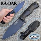 Ka Bar Ka-Bar BK&T - BK19 BK - Black Becker Nessmuk Outdoor Knife - BK19BK -