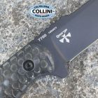 Ka Bar Ka-Bar - Cool Name Drop Point by Les George - Black 1095 & Smoke Polyc