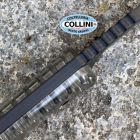 Ka Bar Ka-Bar - Cool Name Drop Point by Les George - Black 1095 & Smoke Polyc