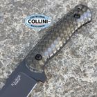 Ka Bar Ka-Bar - Cool Name Drop Point by Les George - Black 1095 & Smoke Polyc