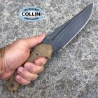 WanderTactical Wander Tactical - Bad Medicine Knife - Raw & G10 Coyote - coltello art