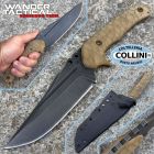 WanderTactical Wander Tactical - Bad Medicine Knife - Raw & G10 Coyote - coltello art