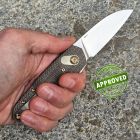 Approved Anso of Denmark - Aros Folder Button Lock - Stonewashed RWL34 & Green