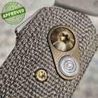 Approved Anso of Denmark - Aros Folder Button Lock - Stonewashed RWL34 & Green