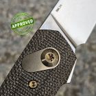 Approved Anso of Denmark - Aros Folder Button Lock - Stonewashed RWL34 & Green