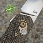 Approved Anso of Denmark - Aros Folder Button Lock - Stonewashed RWL34 & Green