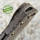 Approved Anso of Denmark - Aros Folder Button Lock - Stonewashed RWL34 & Green