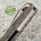 Approved Anso of Denmark - Aros Folder Button Lock - Stonewashed RWL34 & Green