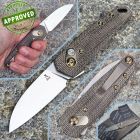 Approved Anso of Denmark - Aros Folder Button Lock - Stonewashed RWL34 & Green