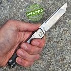 MedFordKnives Medford Knife and Tool - The Gentleman Jack 2 Tanto - CPM-S45VN & Tumb