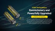 Nitecore - NL2160HPi - Batteria ricaricabile protetta Li-Ion 21700 3.6