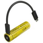 Nitecore - NL2153R USB-C - Batteria ricaricabile Li-Ion 21700 3.6V 530
