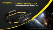 Nitecore - Carbon Battery 12K Kit - batteria addizionale da 12000mAh p