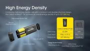 Nitecore - Carbon Battery 12K Kit - batteria addizionale da 12000mAh p