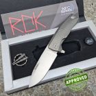 Lion Steel Lionsteel - ROK - Satin M390 & Grey Titanium - COLLEZIONE PRIVATA - RO