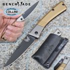 Benchmade - Successor - Black Cerakote M390 & Ash Gray/Burnt Brass Alu