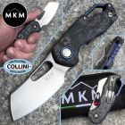 MKM - Isonzo Cleaver knife by Vox - M390 & Marble Carbon Fiber - FX03M