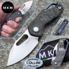 MKM - Isonzo Clip Point knife by Vox - M390 & Marble Carbon Fiber - FX