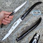 Laguiole en Aubrac - Autrefois - Coltello artigianale con manico in bu
