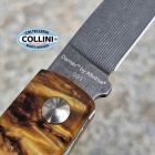 Maserin - Scout Slipjoint - Damasco Alleima Damax & Radica di Faggio -