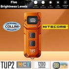 Nitecore - TUP2 MCT - Alloy Orange - 1200 lumens e 125 metri - Torcia
