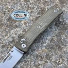 Lion Steel Lionsteel - NiNi Knife - Satin M390 & Green Canvas Micarta - NN1 CVG -