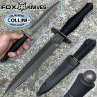 FOX Knives Fox - Fairbairn Sykes Fighting Knife - Black PVD Aluminum - FX-592 - c