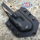 Extrema Ratio Fodero artigianale per Extrema Ratio Ti-Rock - kydex e cuoio nero